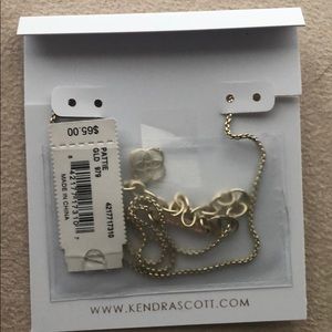 Kendra Scott Jewelry - New Kendra druzy gold necklace Kendra Scott Jewelry - New Kendra druzy gold necklace